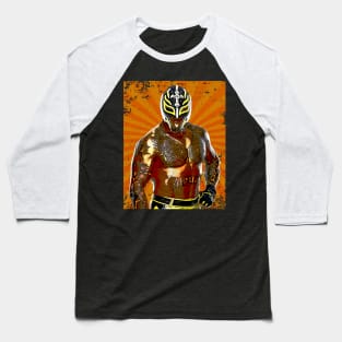 Rey Mysterio // Retro Comics Style Baseball T-Shirt